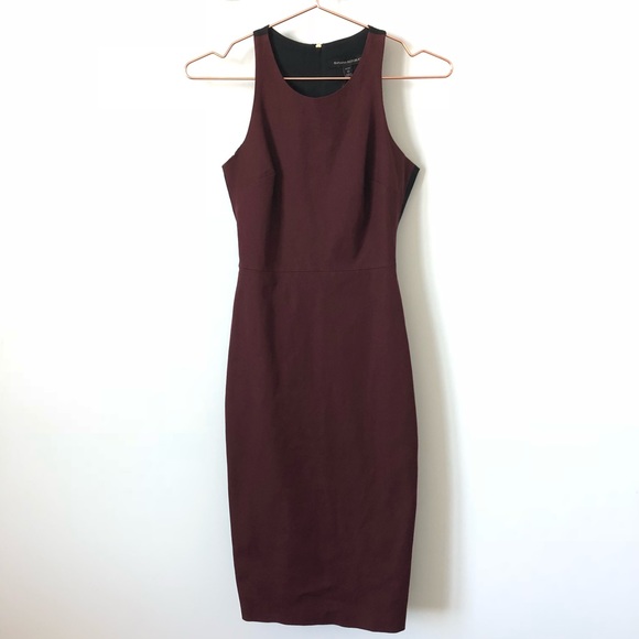 Banana Republic Dresses & Skirts - Banana Republic • Sloan dress / black and maroon
